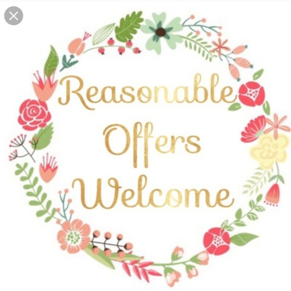 Willing to consider any reasonable offer.